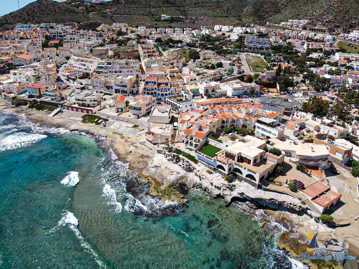 El Velero A 300M De La Playa Piscina Temporada Parking Y Wifi Villa San José Buitenkant foto