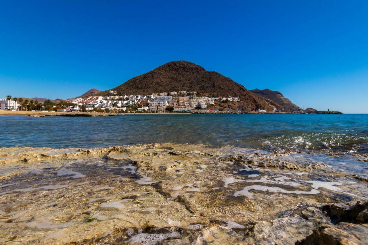 El Velero A 300M De La Playa Piscina Temporada Parking Y Wifi Villa San José Buitenkant foto